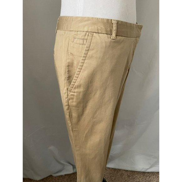Grace Elements Petite Khaki Roll Bottom Capri Pants - Picture 4 of 11